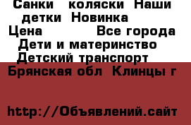 Санки - коляски “Наши детки“ Новинка 2017 › Цена ­ 4 090 - Все города Дети и материнство » Детский транспорт   . Брянская обл.,Клинцы г.